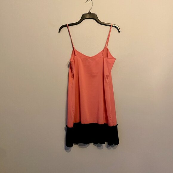 Betsey Johnson Lace Layered Drop Hem Mini Dress - Picture 3 of 6